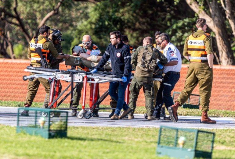 مستشفى هداسا يستقبل 20 جنديا أصيبوا في غزة