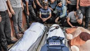 ارتفاع عدد الشهداء من الصحفيين في قطاع غزة إلى 105