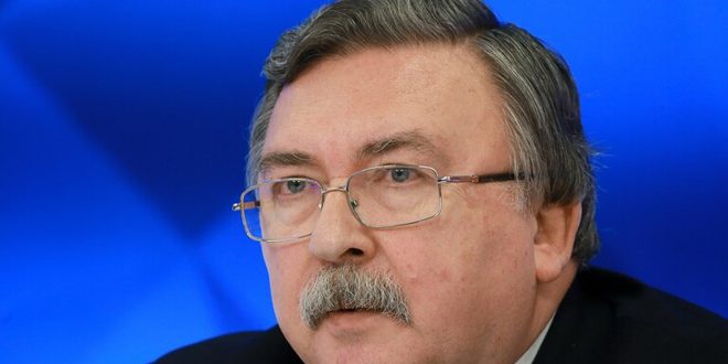 أوليانوف: التصريحات الأوروبية حول عدم التزام طهران بالاتفاق النووي نفاق تام