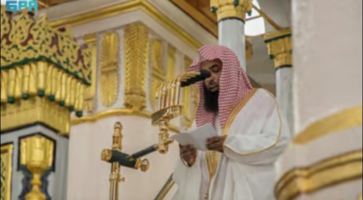إمام المسجد النبوي: الأخلاق الصالحة ثمرة العقول الراجحة.. ومن لانت كلمته حسُنت عِشرته