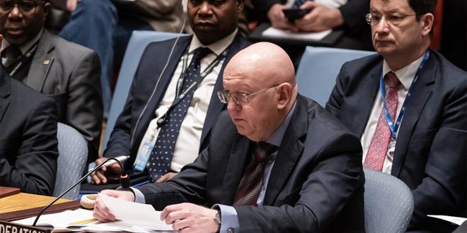 روسيا : أمريكا هي الوحيدة ضد دعوة المجتمع الدولي لوقف إطلاق النار في قطاع غزة