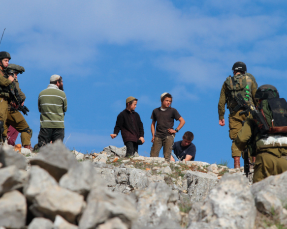 مستوطنون يهدمون غرفة زراعية في سرطة غرب سلفيت