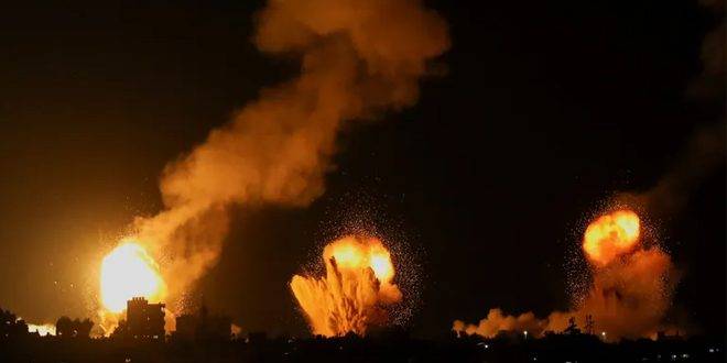 العدو الصهيوني يواصل اعتداءاته ليلاً على القرى والبلدات في جنوب لبنان