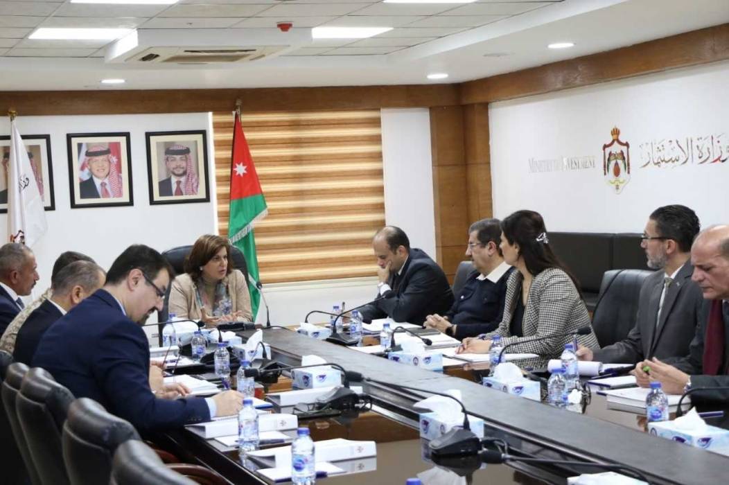 اللجنة التوجيهية تتابع مشروع انشاء مركز لوجستي في المفرق التنموية كفرصة استثمارية