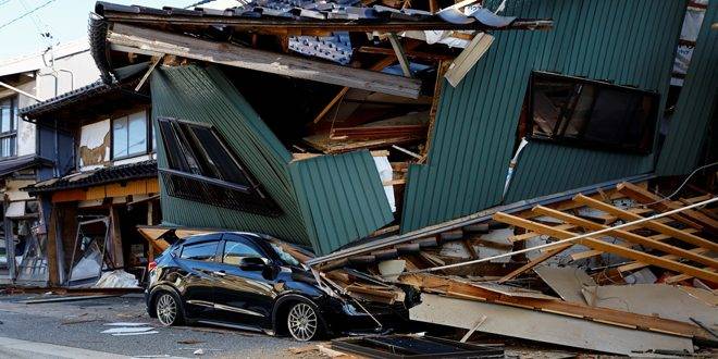 ارتفاع حصيلة ضحايا زلزال اليابان إلى 48 شخصاً على الأقل