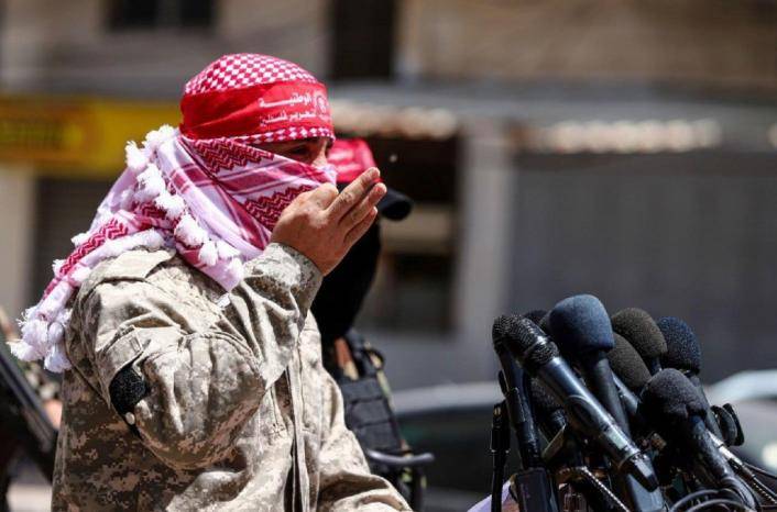 بالصور ..الجناح العسكري للجبهة الديمقراطية لتحرير فلسطين بغزة يعلن تفجير عبوة أرضية في قوة لجيش الاحتلال