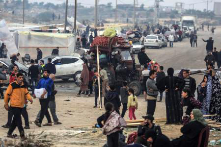 UN: 1 million displaced people arrived in Rafah since Oct 7