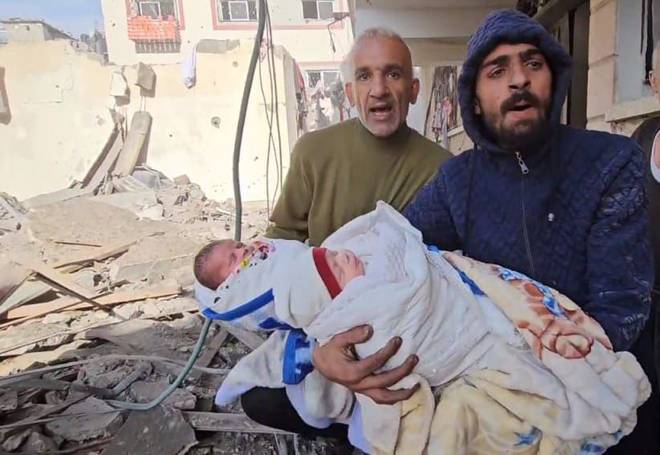 في  اليوم الـ 90 للعدوان الإسرائيلي المتواصل على قطاع غزة… 22438 شهيداً و57614 جريحاً