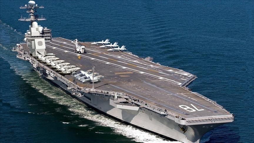 البنتاغون: حاملة الطائرات فورد عائدة من شرق المتوسط