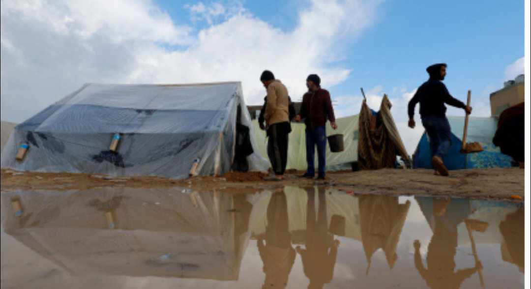 أوضاع إنسانية صعبة يعيشها النازحون جراء العدوان المتواصل على غزة