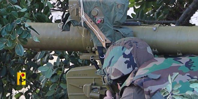 المقاومة اللبنانية تستهدف العدو الإسرائيلي بموقع المطلة عند الحدود مع فلسطين المحتلة