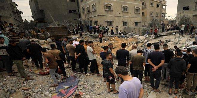 خان يونس.. الاحتلال ينشر الموت والخراب في كل شارع ومنزل