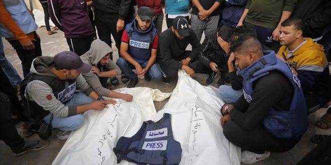 المقاومة الفلسطينية: استهداف الاحتلال للصحفيين جريمة حرب هدفها ثنيهم عن كشف مجازره