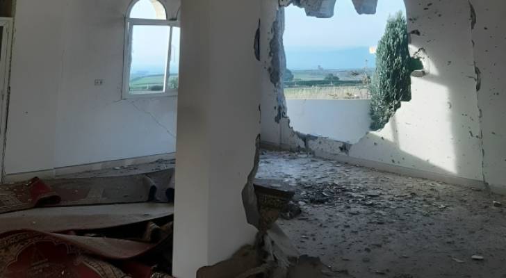 الاحتلال يستهدف مسجدا بقذيفتين جنوب لبنان