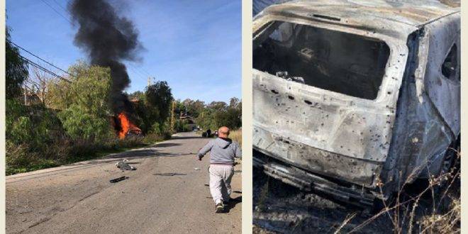 استشهاد لبنانيين اثنين جراء غارة لطيران الاحتلال على خربة سلم