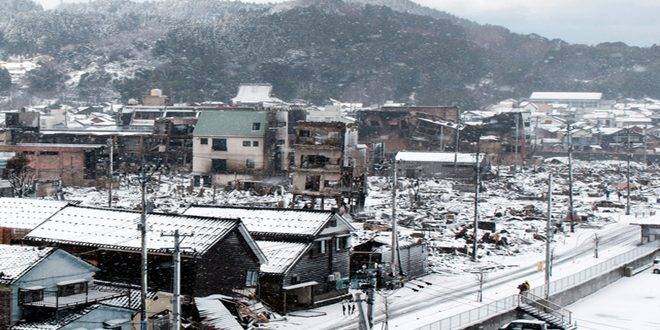 ارتفاع عدد ضحايا زلزال اليابان إلى 161 قتيلاً و103 مفقودين