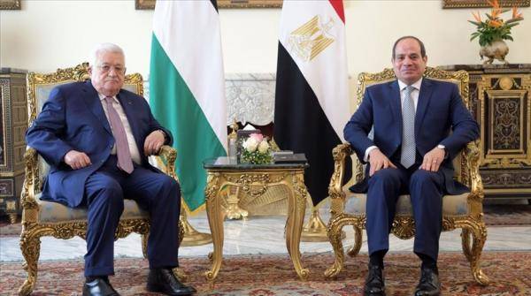 السيسي وعباس: إقامة الدولة الفلسطينية ضامن أساسي للامن والاستقرار