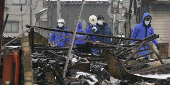 زلزال بقوة 6 درجات يضرب وسط اليابان