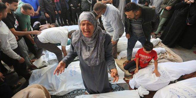 عشرات الشهداء والجرحى جراء مجازر الاحتلال المتواصلة في قطاع غزة