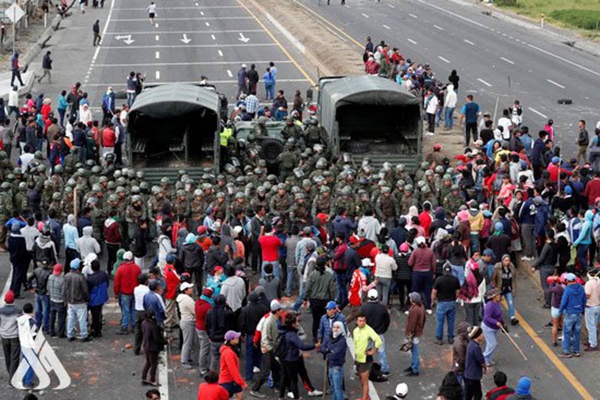 واشنطن قلقة إزاء العنف في الإكوادور