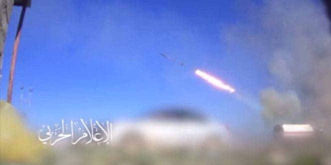 المقاومة العراقية تستهدف بالصواريخ القوات الأمريكية في حقل كونيكو بدير الزور