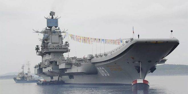 روسيا.. العمل على تصنيع حاملة طائرات جديدة