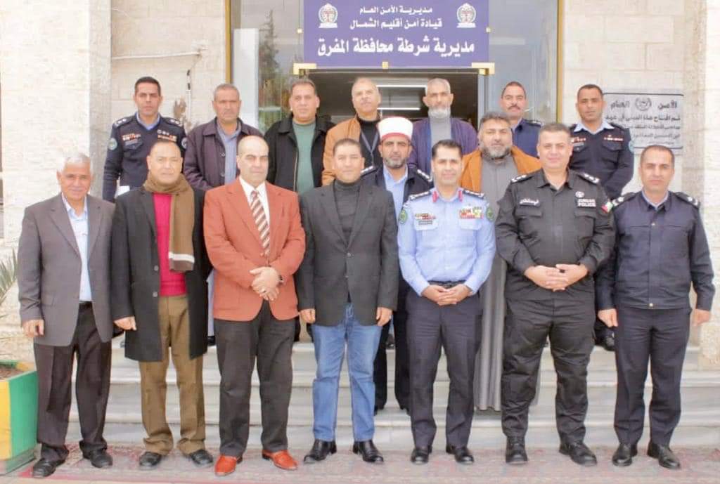 العقيد الرواشده يلتقي عدداً من المتقاعدين العسكريين في المفرق