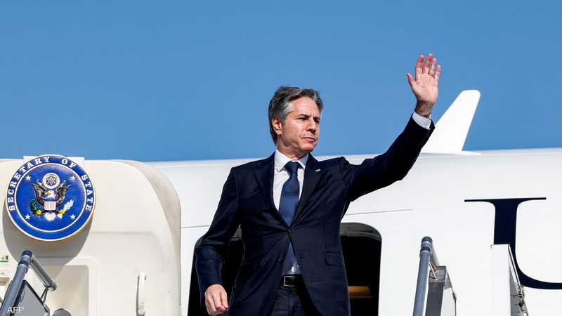 بلينكن يصل القاهرة المحطة الأخيرة في جولته الشرق أوسطية