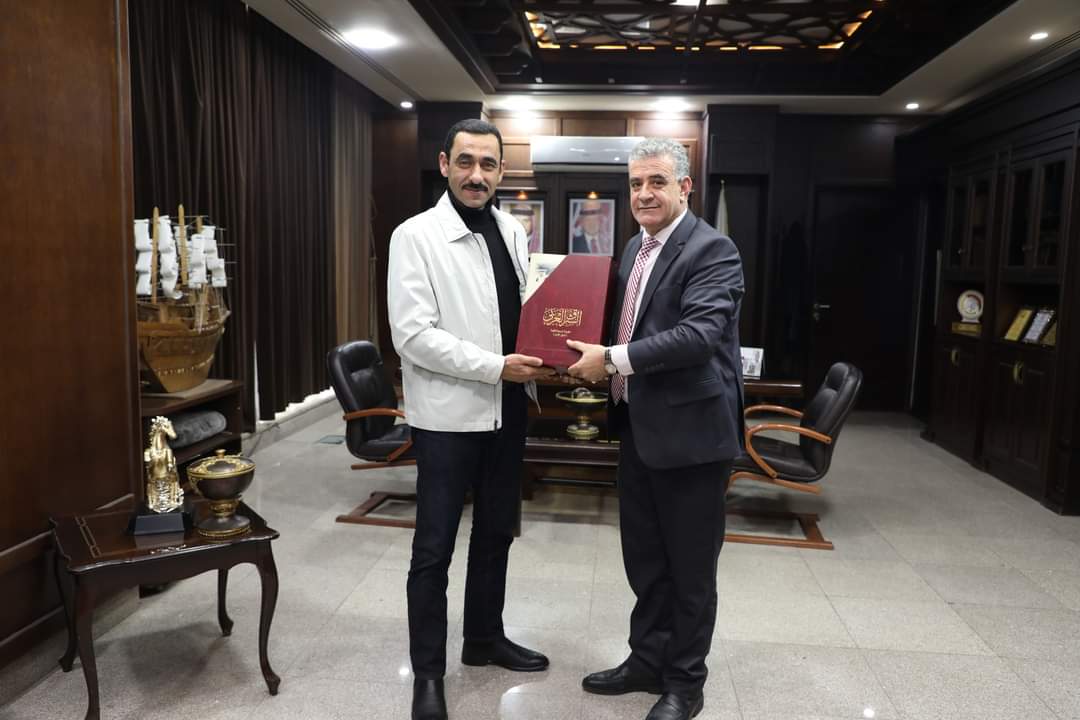العياصرة يستقبل مدير عام المؤسسة العامة للغذاء والدواء في مكتبه...صور