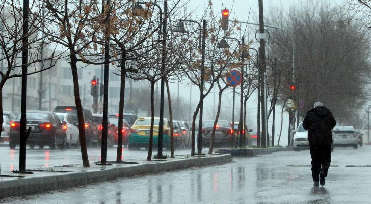الاردن .. أجواء باردة وأمطار خفيفة السبت