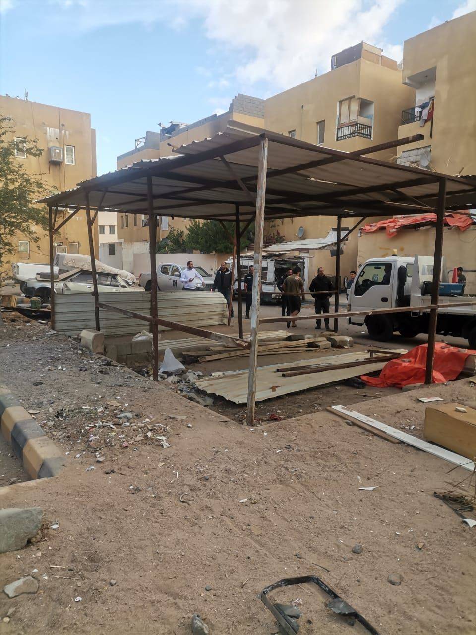 العقبة الخاصة ماضية في إزالة الإعتداءات التنظيمية بالمدينة
