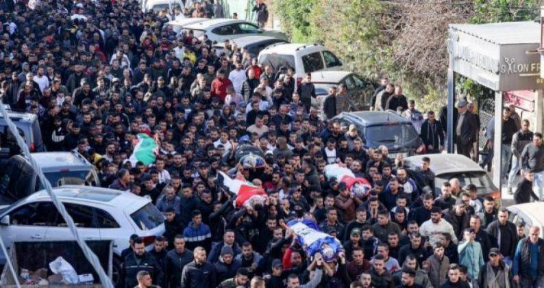 تشييع جثامين 3 شهداء في رام الله والخليل