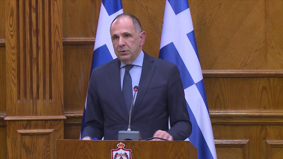 اليونان تؤكد رفضها سيناريوهات ترحيل الفلسطينيين من قطاع غزة