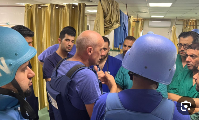 “الصحة العالمية”: مستشفى ناصر يُعالج المرضى على الأرض