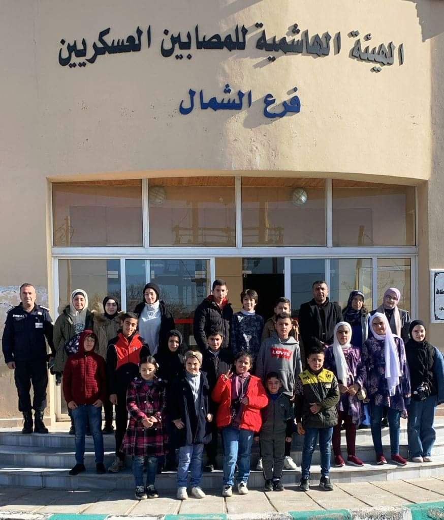 الهيئة الهاشمية للمصابين العسكريين تنظم زيارة إلى مختبر أورانج للتصنيع الرقمي في إربد...صور