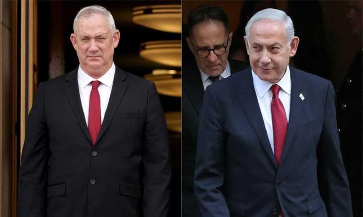 رسالة من غانتس الى نتنياهو تحمل ٧ شروط