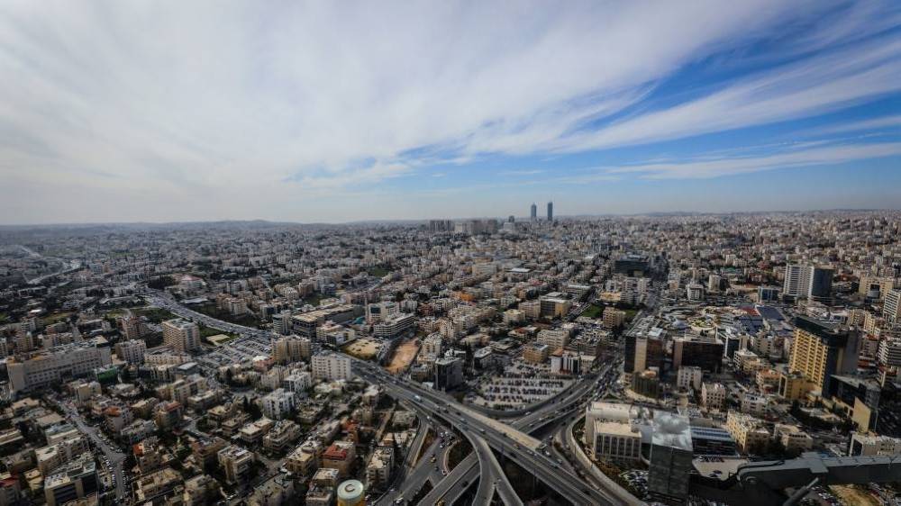 درجات الحرارة في الأردن أعلى من معدلاتها ( 59 ) درجات مئوية