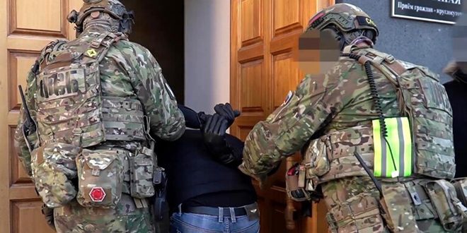 الأمن الروسي يعتقل عميلاً للنظام الأوكراني