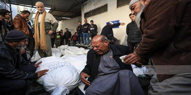 25105 شهداء و62681 جريحاً ضحايا عدوان الاحتلال المتواصل على قطاع غزة