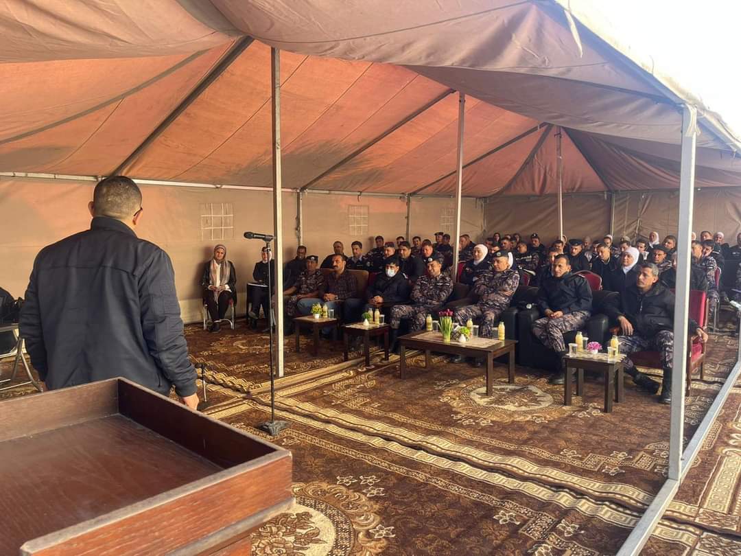 عرض مسرحي بعنوان افة المخدرات