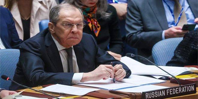 لافروف: روسيا تطلب عقد اجتماع عاجل لمجلس الأمن بشأن إسقاط الطائرة الروسية (ايل76)
