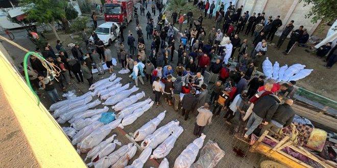 25700 شهيد و 63740 جريحاً حصيلة العدوان الإسرائيلي المتواصل على قطاع غزة