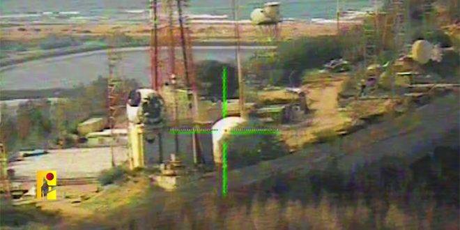 المقاومة اللبنانية تستهدف موقعين لجيش الاحتلال عند الحدود مع فلسطين المحتلة