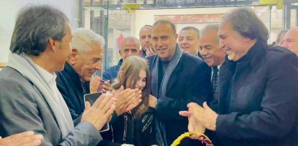 أمين عام الميثاق الوطني يفتتح معرضا بعنوان غزة صامدة في الرمثا
