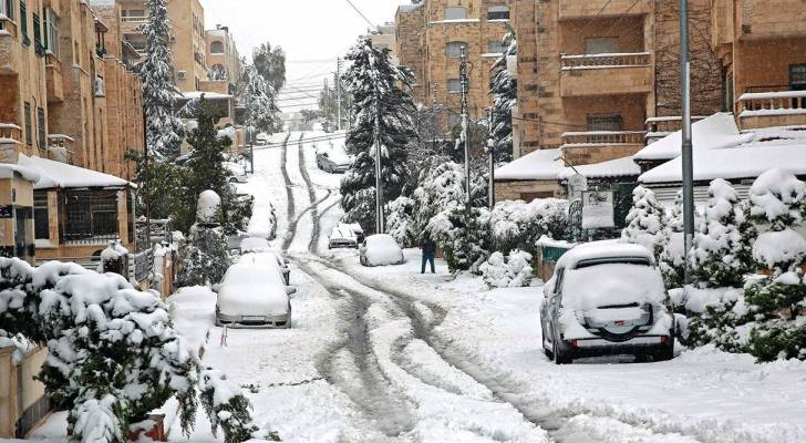 منخفض بارد جداً الثلاثاء وزخات من الثلوج فوق المرتفعات الجبلية