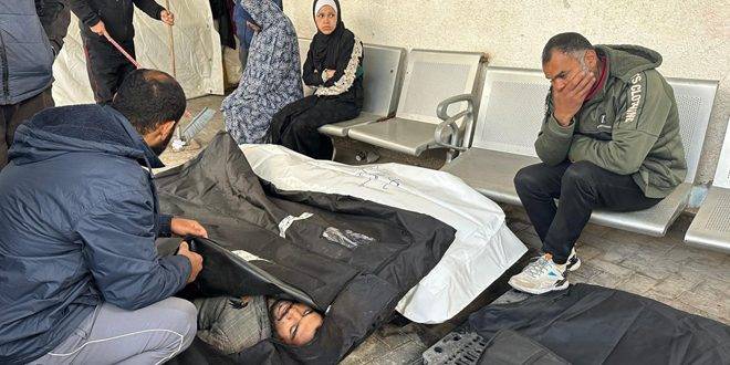 26637 شهيداً و65387 جريحاً جراء مجازر الاحتلال المتواصلة في قطاع غزة