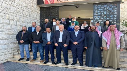 مجلس محافظة العقبة يطلق مشروع تدريب تركيب شبكات الألياف الضوئية