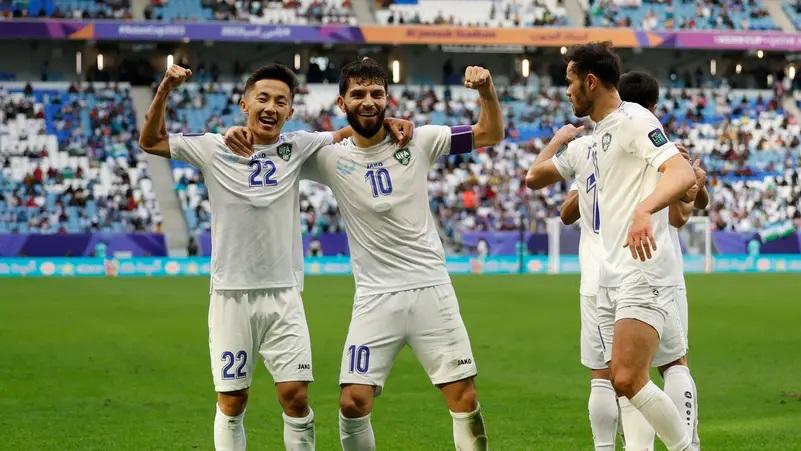 كأس آسيا.. أوزبكستان إلى ربع النهائي على حساب تايلاند