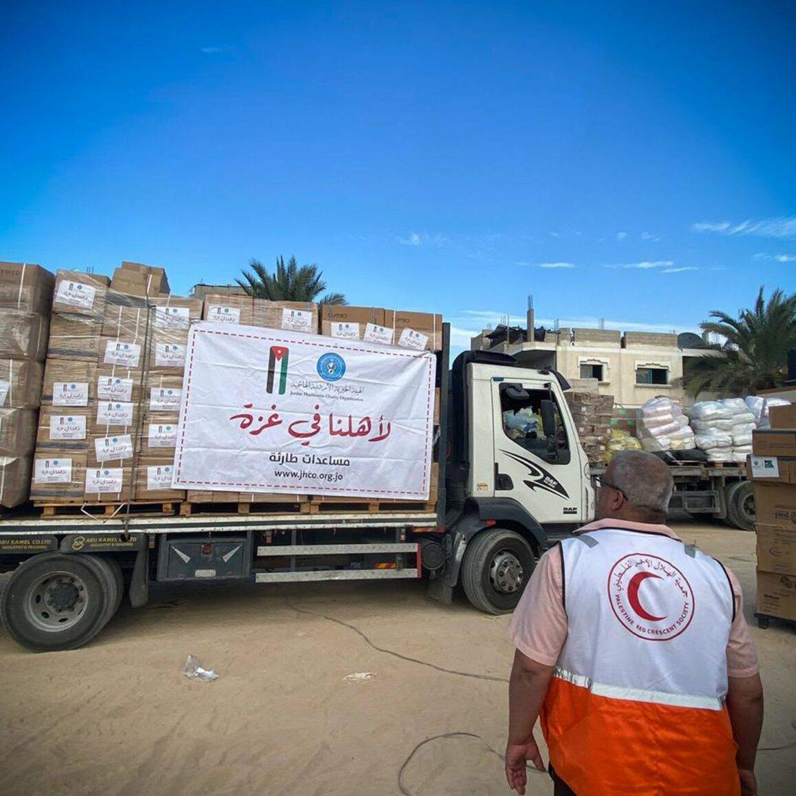 الشبلي: المساعدات الأردنية التي تدخل إلى غزة براً باتت أكبر