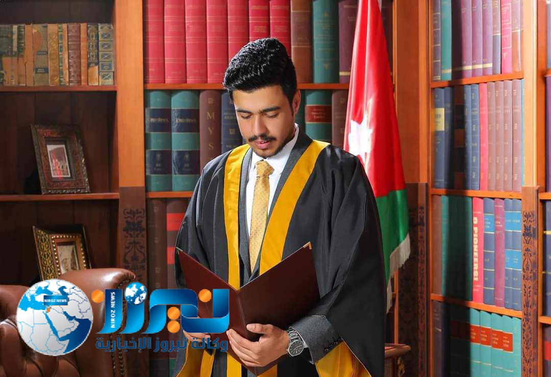 العقيل يهنئ غيث الدهام الجبور بالتخرج  من الجامعة الاردنية